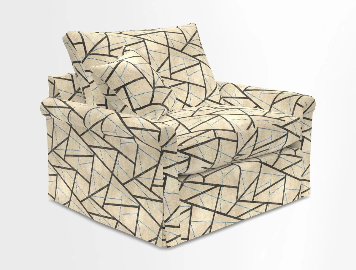 Sketch snuggler in Two Tone Plain Biscuit