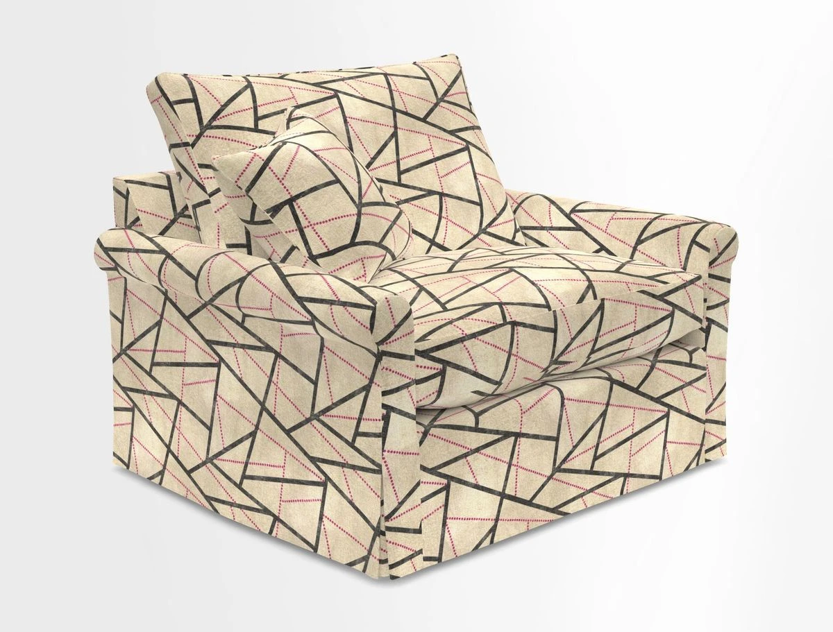 Sketch snuggler in Two Tone Plain Biscuit