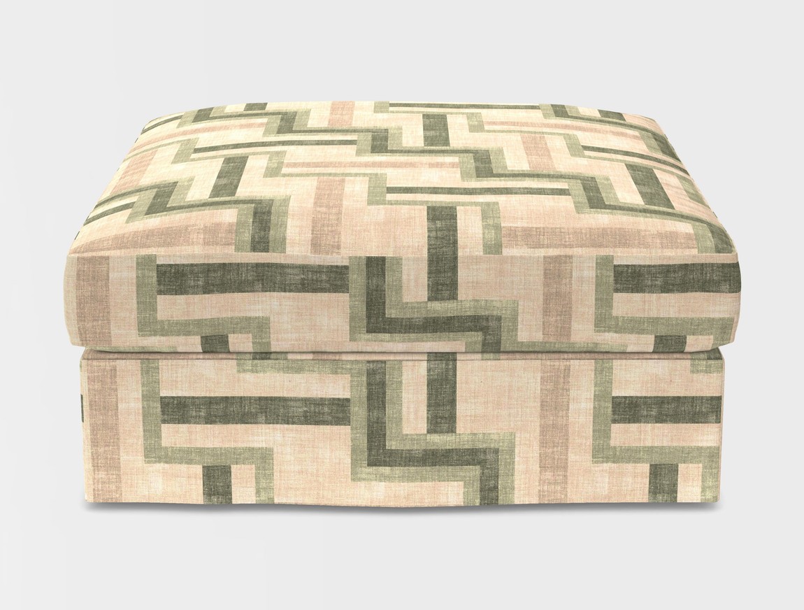 Loose Cover Footstool