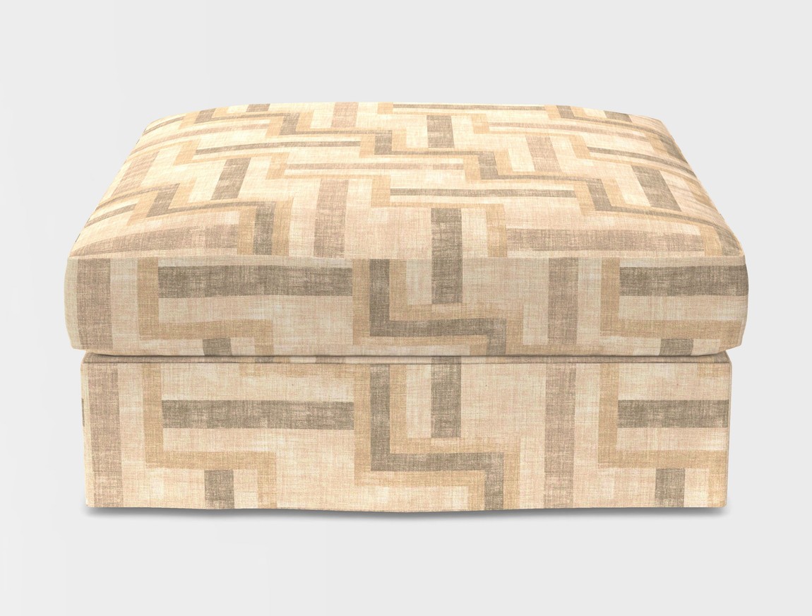 Loose Cover Footstool