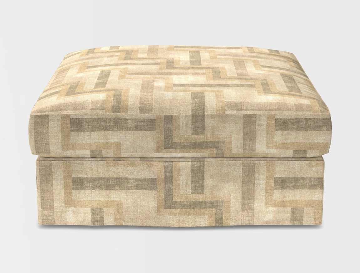 Loose Cover Footstool