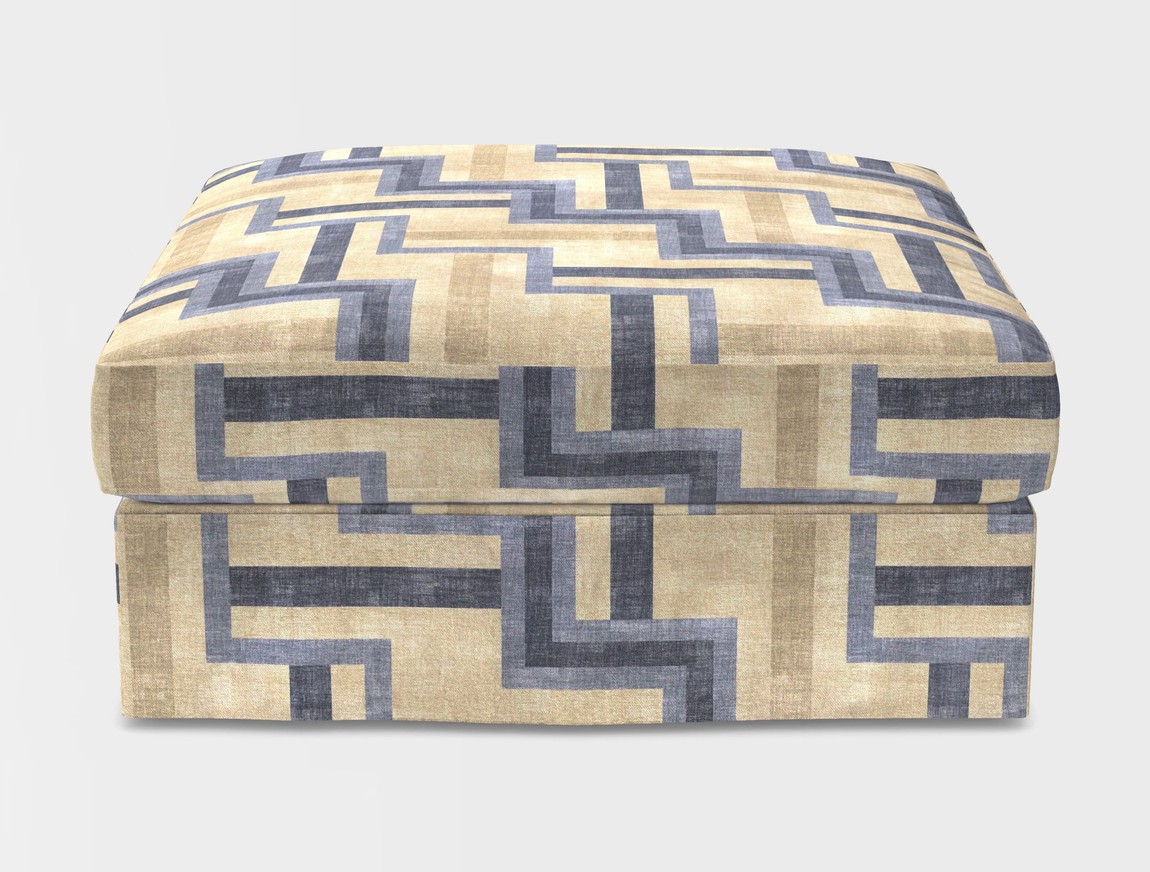 Loose Cover Footstool