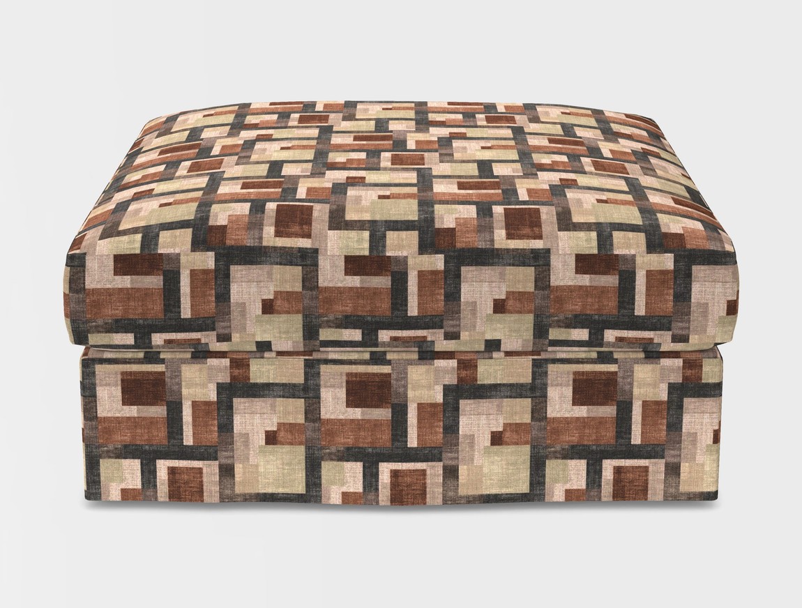 Loose Cover Footstool