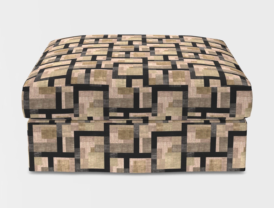 Loose Cover Footstool
