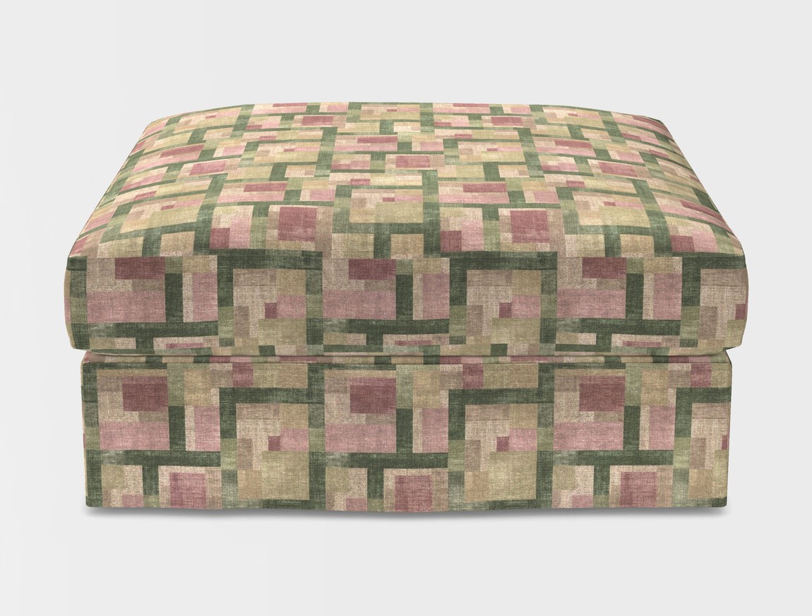 Loose Cover Footstool