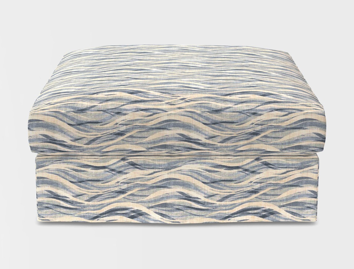 Loose Cover Footstool