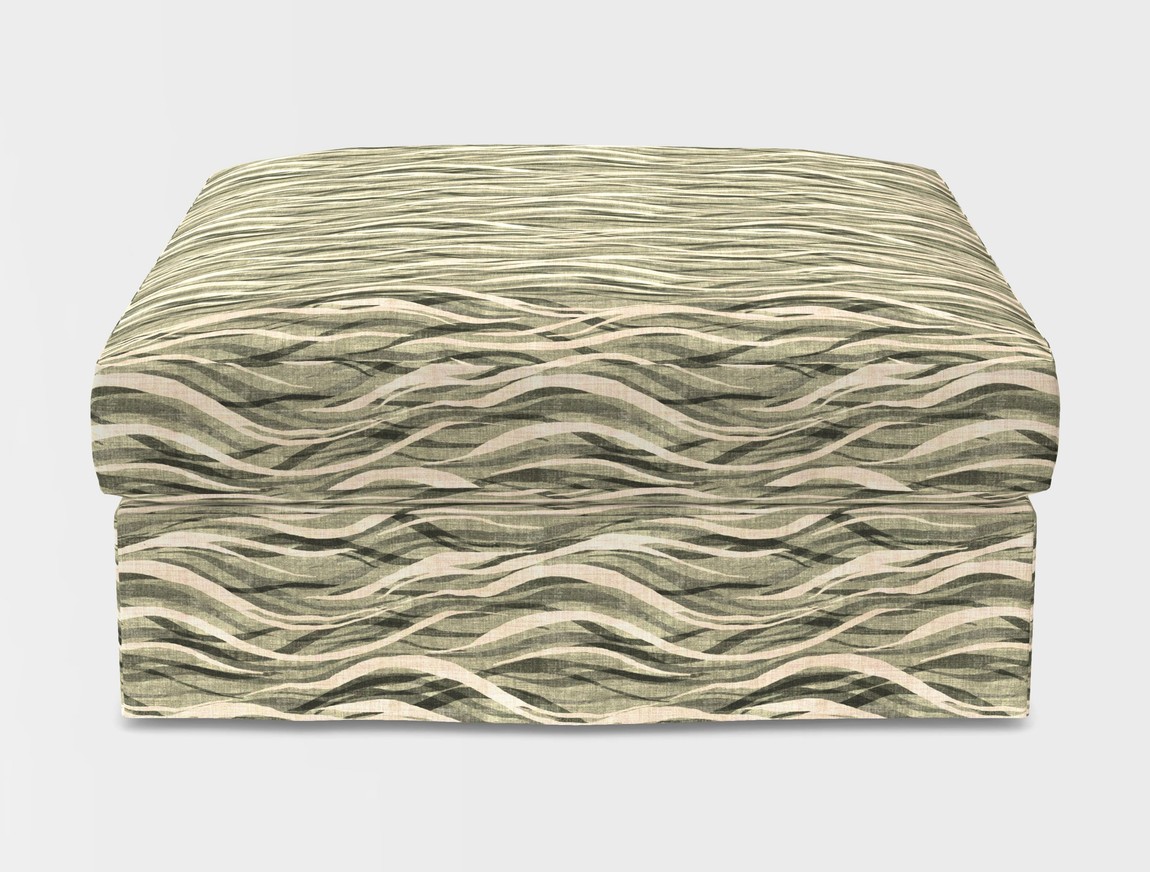 Loose Cover Footstool