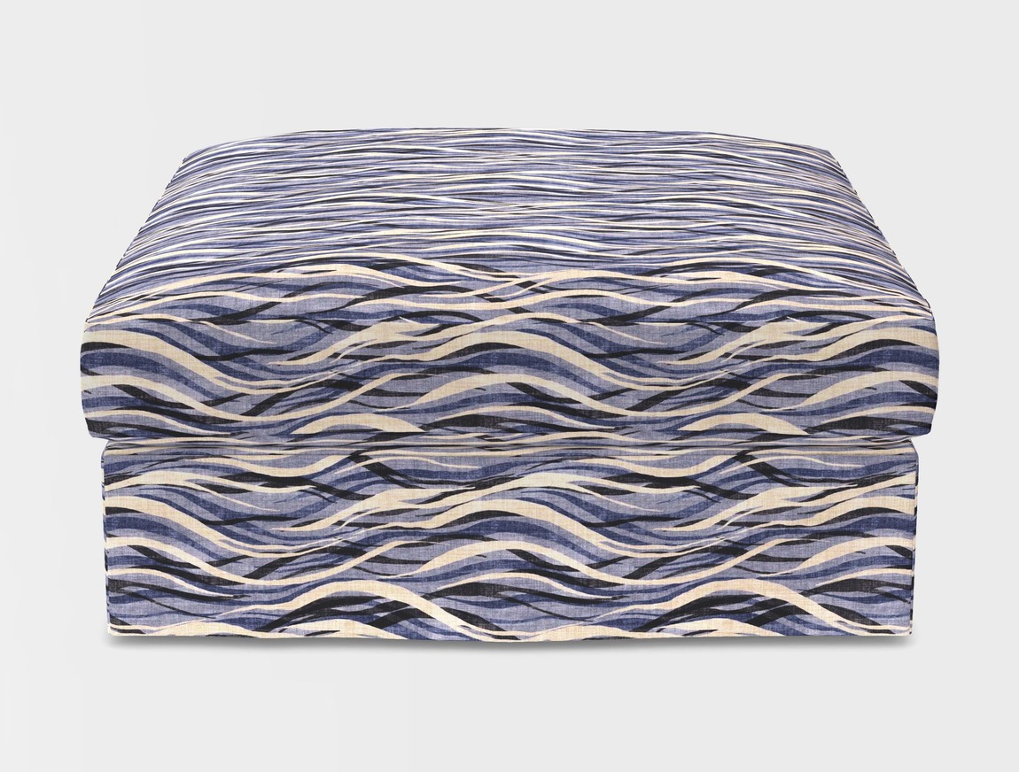 Loose Cover Footstool