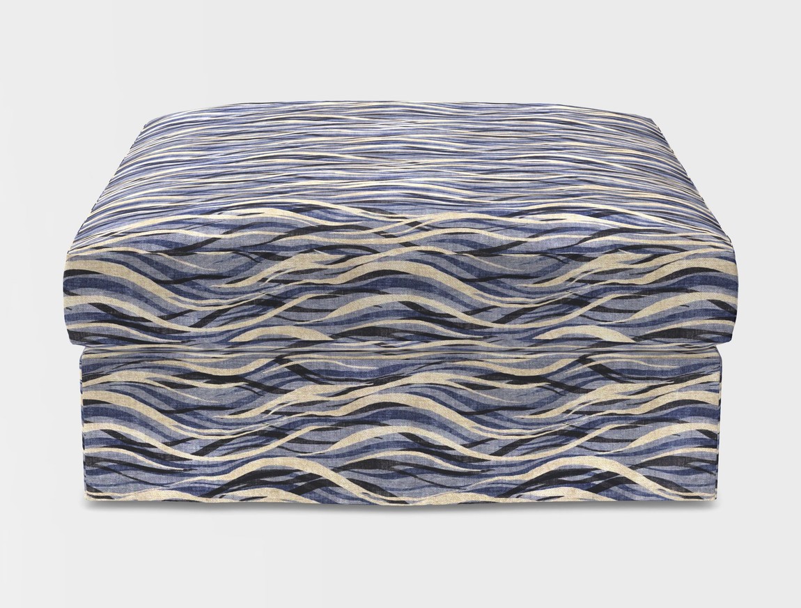 Loose Cover Footstool