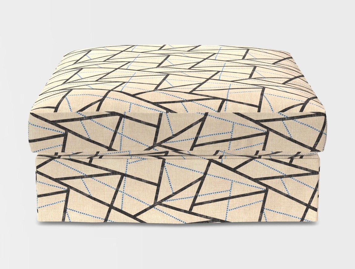 Loose Cover Footstool