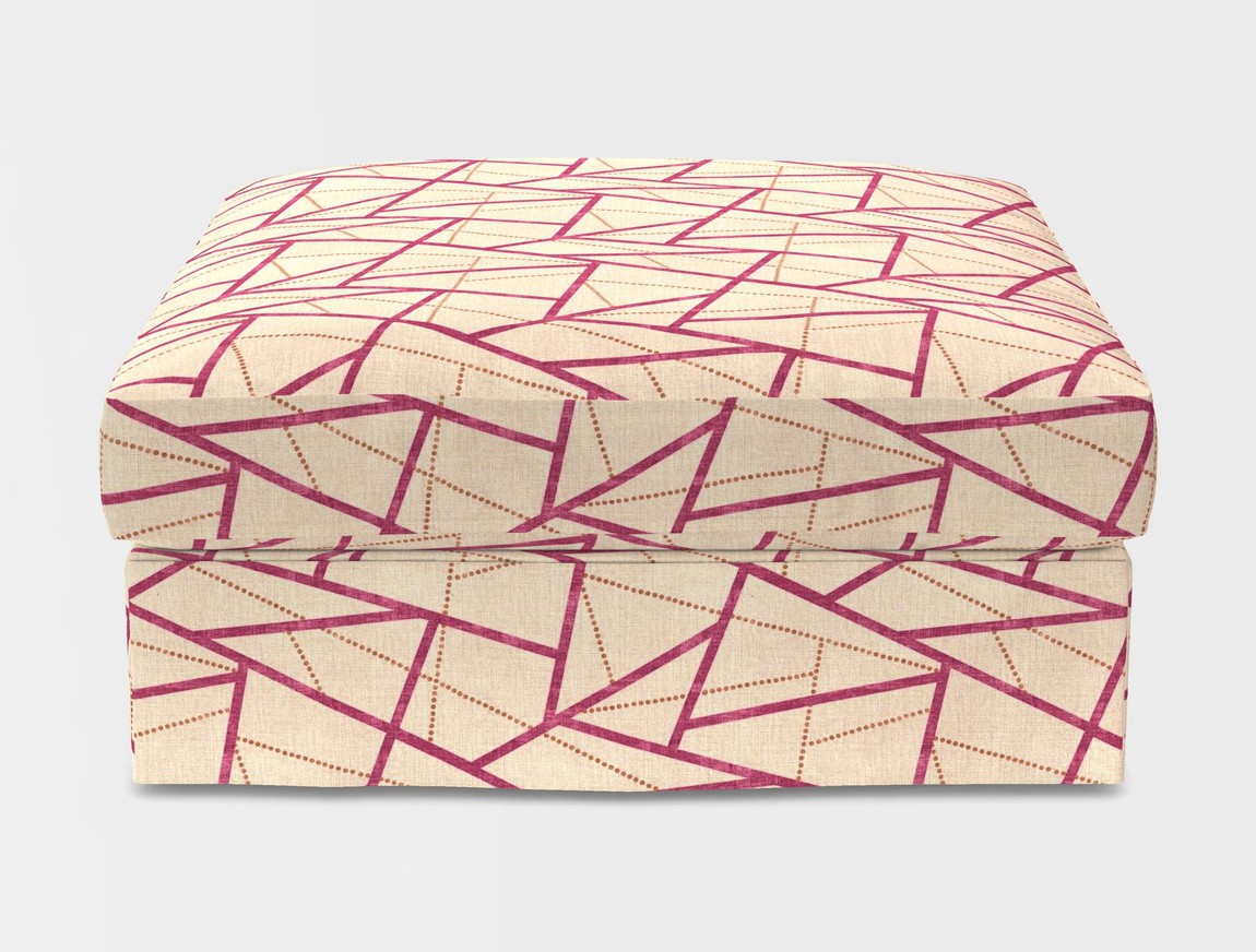 Loose Cover Footstool