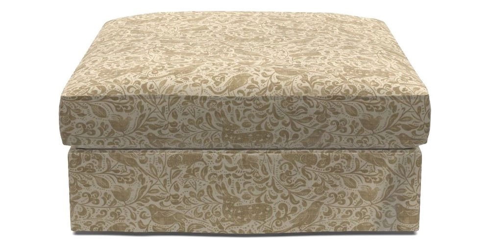 Bespoke Loose Cover Footstools