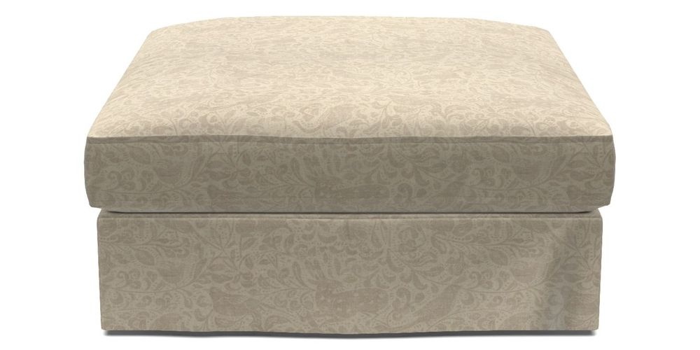 Loose Cover Footstool