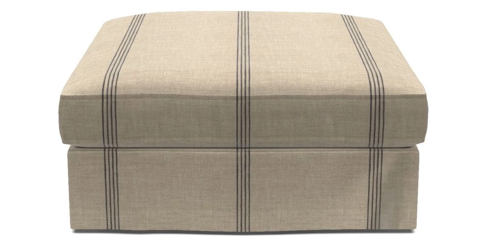 Bespoke Loose Cover Footstools