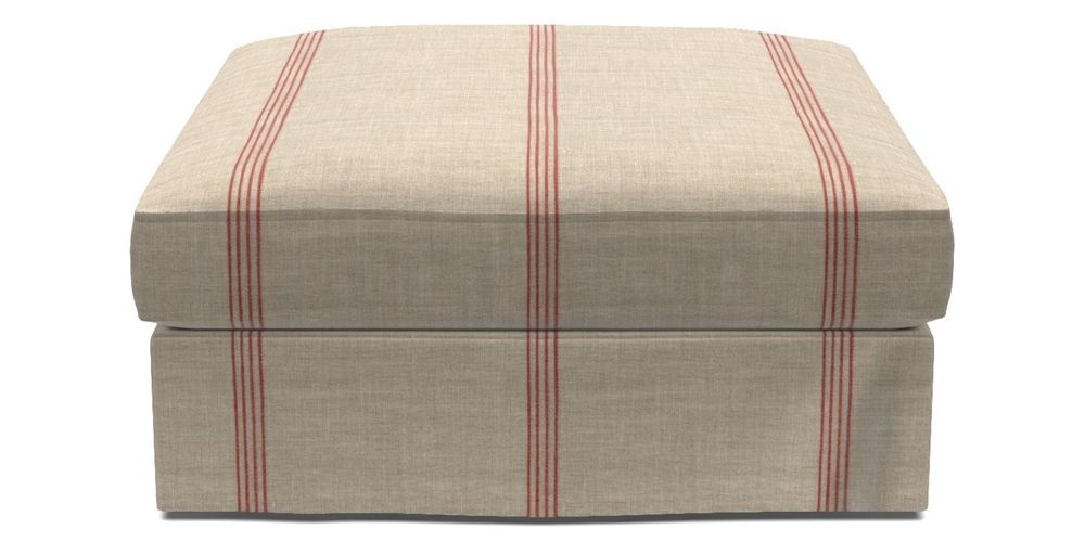 Loose Cover Footstool