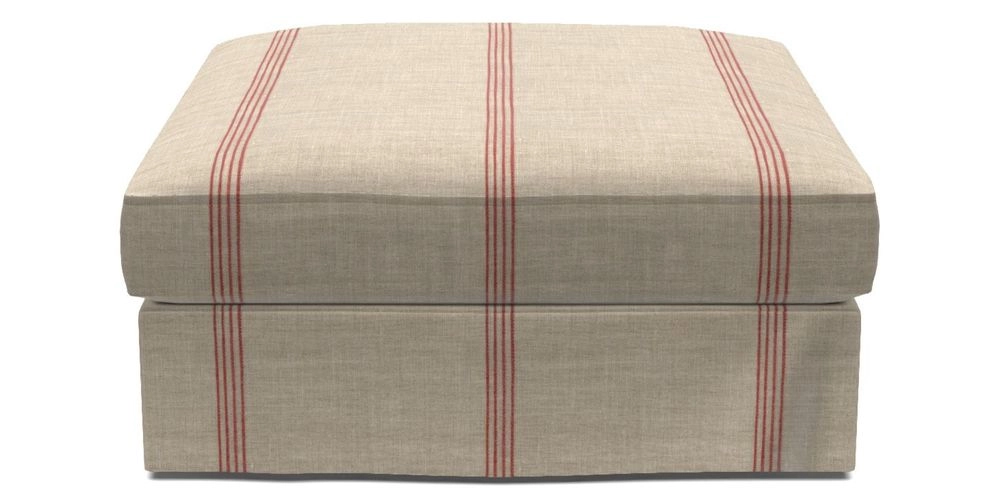 Bespoke Loose Cover Footstools