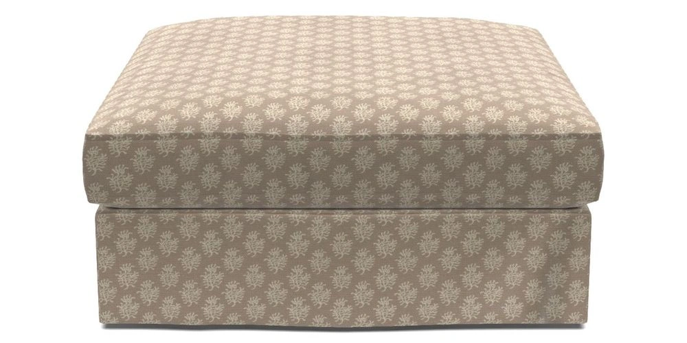 Bespoke Loose Cover Footstools