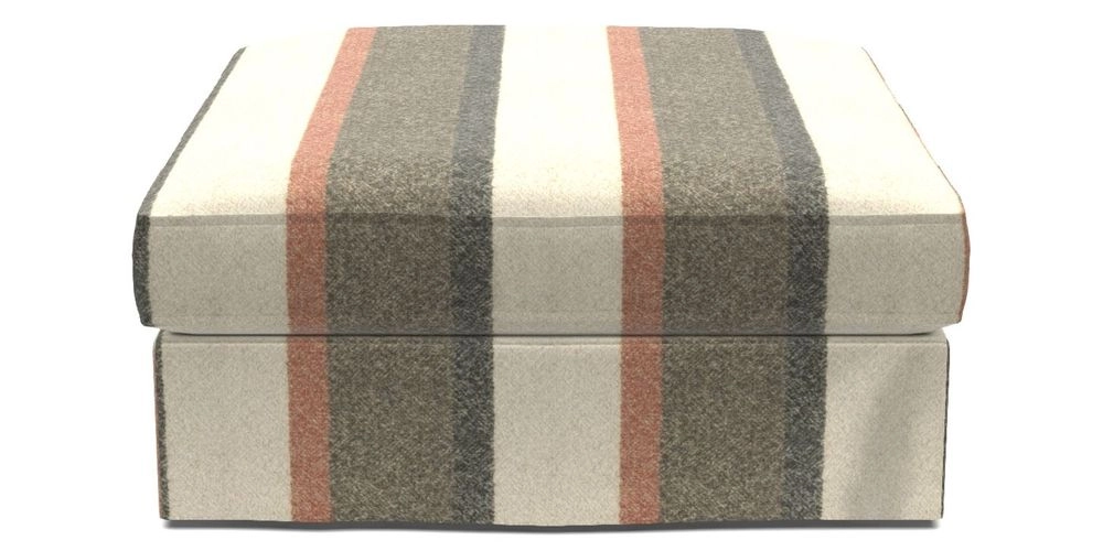 Bespoke Loose Cover Footstools
