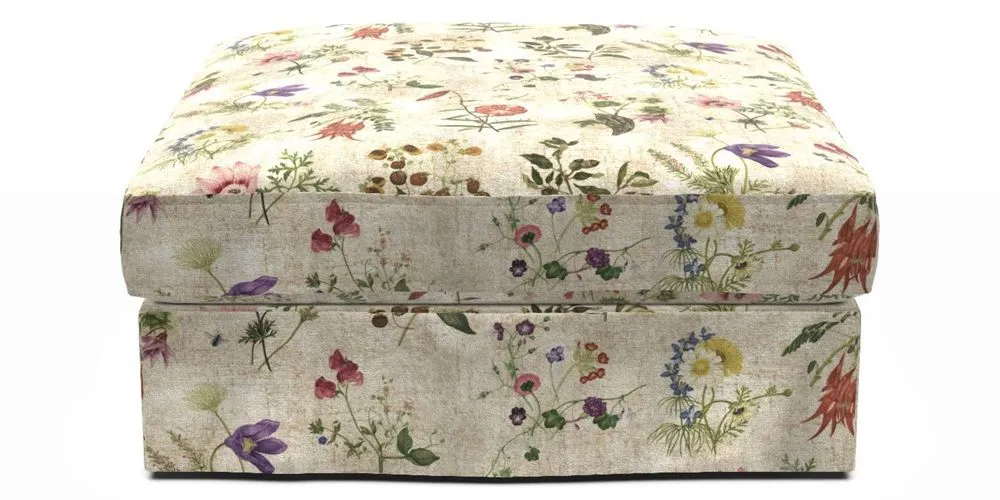 Bespoke Loose Cover Footstools