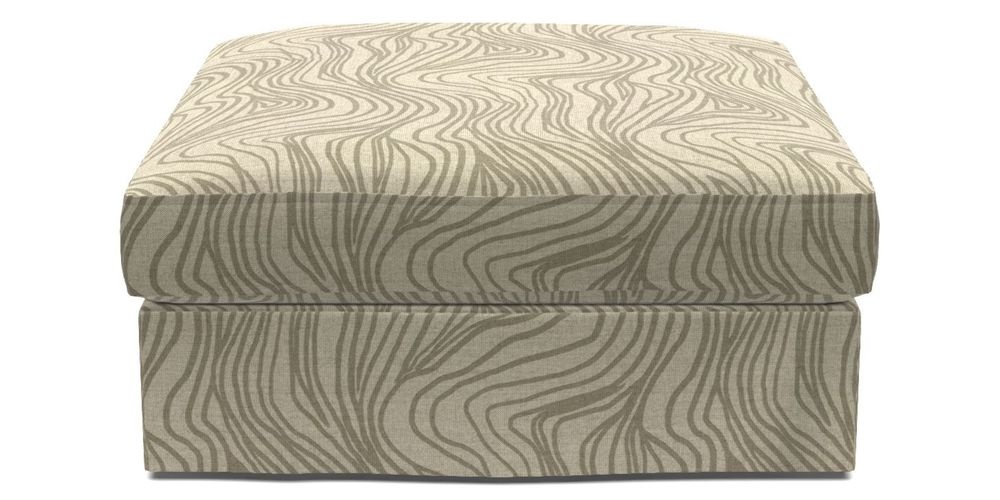 Loose Cover Footstool
