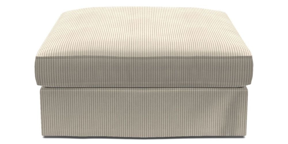 Loose Cover Footstool