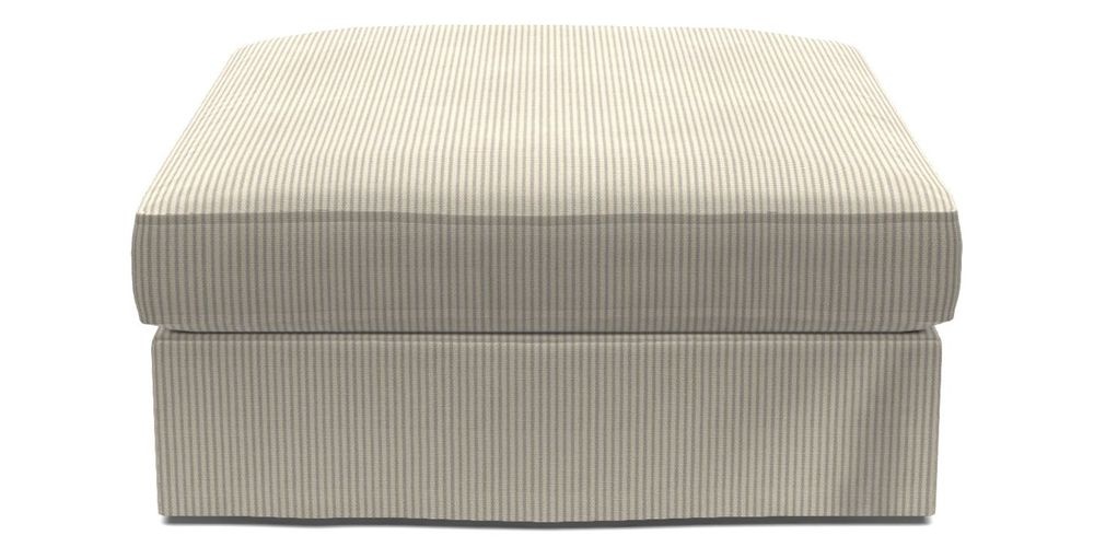 Loose Cover Footstool