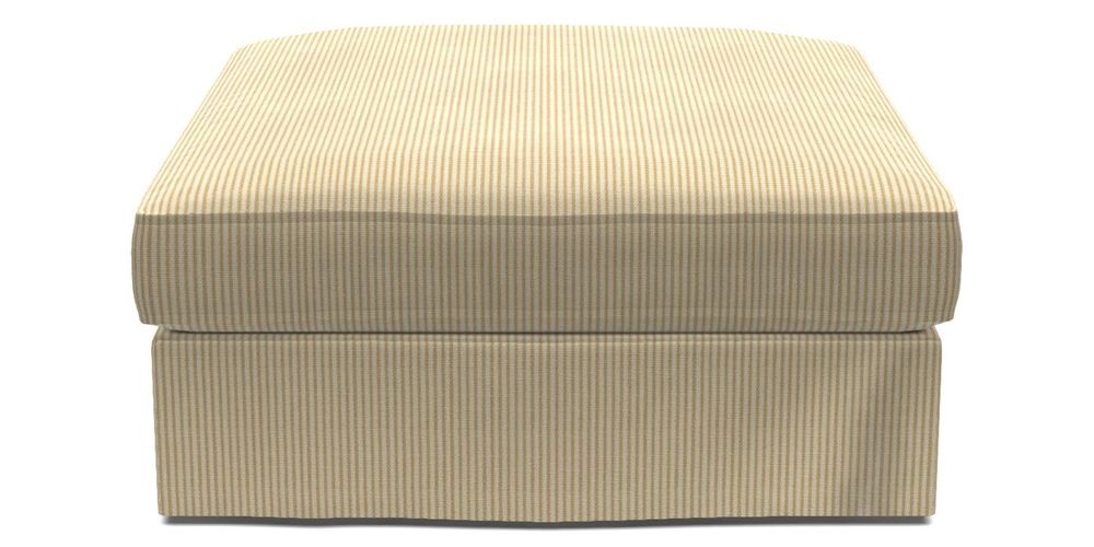 Loose Cover Footstool