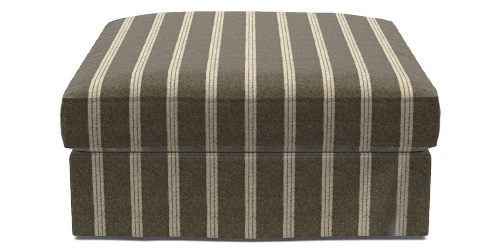 Loose Cover Footstool