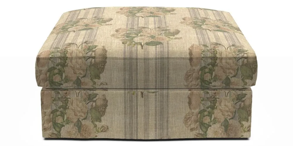 Bespoke Loose Cover Footstools