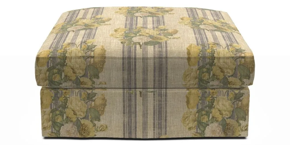 Bespoke Loose Cover Footstools