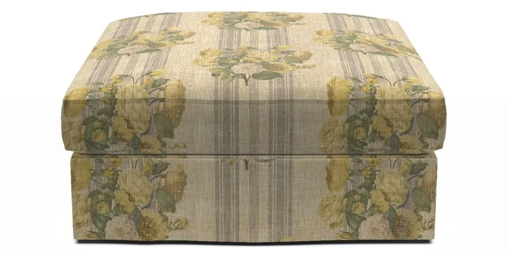 Bespoke Loose Cover Footstools