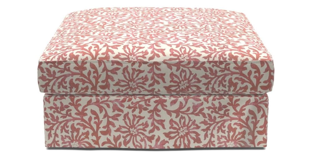 Bespoke Loose Cover Footstools