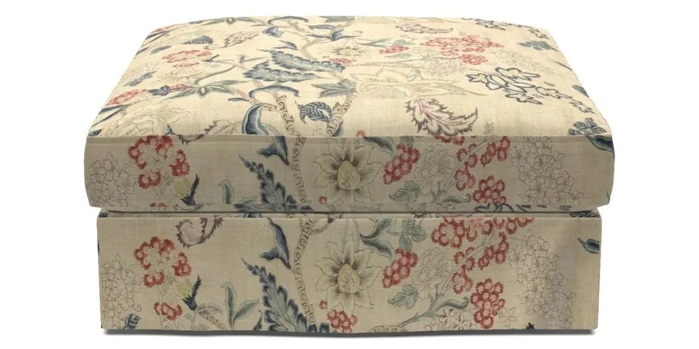 Bespoke Loose Cover Footstools