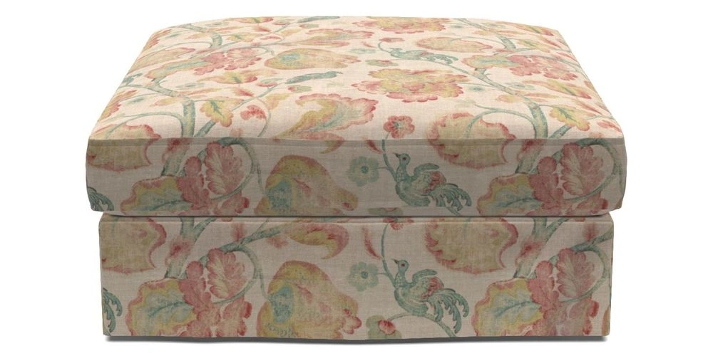 Bespoke Loose Cover Footstools