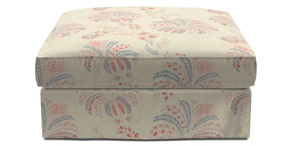 Bespoke Loose Cover Footstools