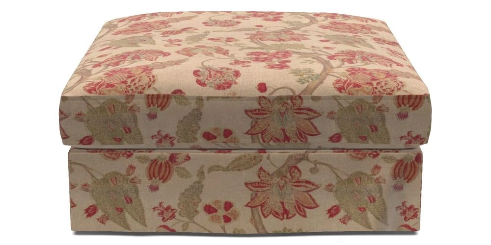 Bespoke Loose Cover Footstools