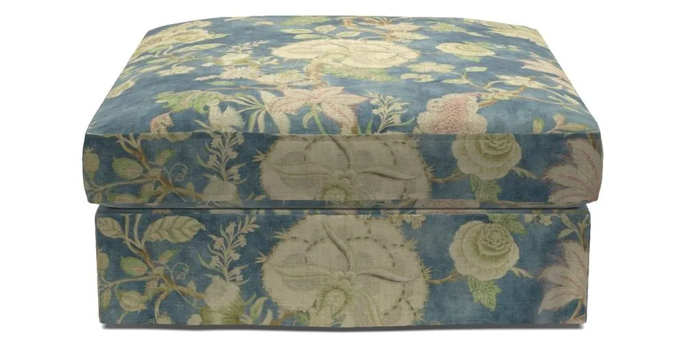 Bespoke Loose Cover Footstools