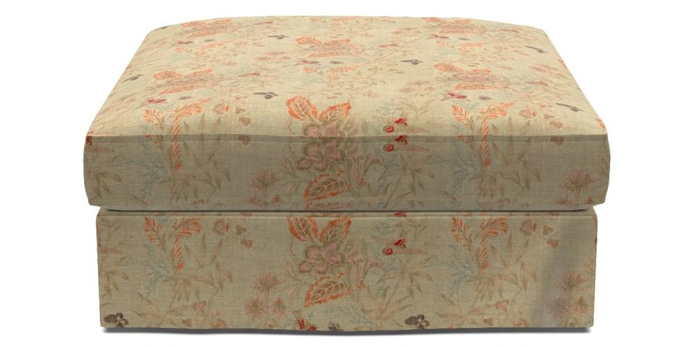 Bespoke Loose Cover Footstools