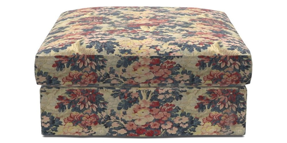 Bespoke Loose Cover Footstools
