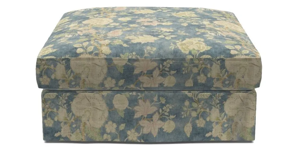 Bespoke Loose Cover Footstools