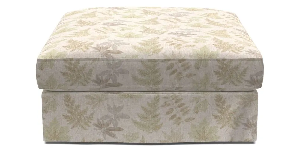 Bespoke Loose Cover Footstools