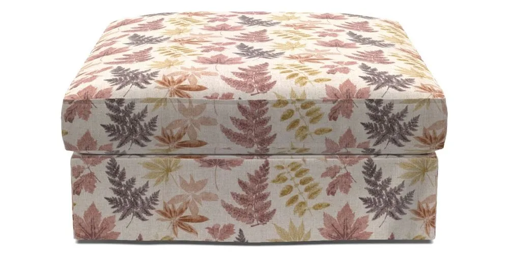Bespoke Loose Cover Footstools
