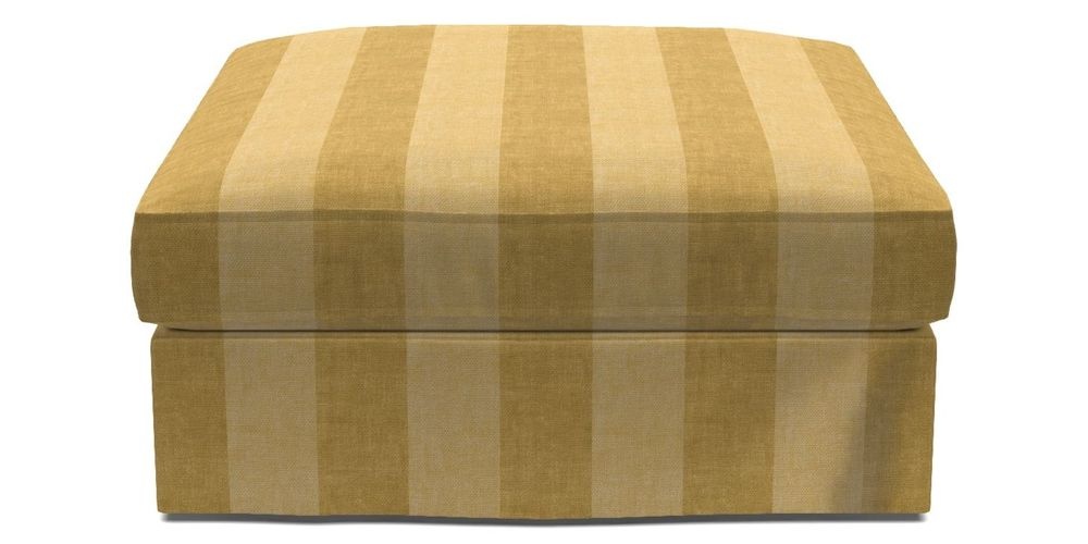 Loose Cover Footstool