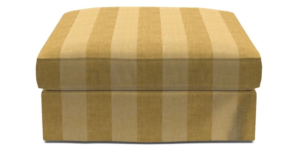 Bespoke Loose Cover Footstools