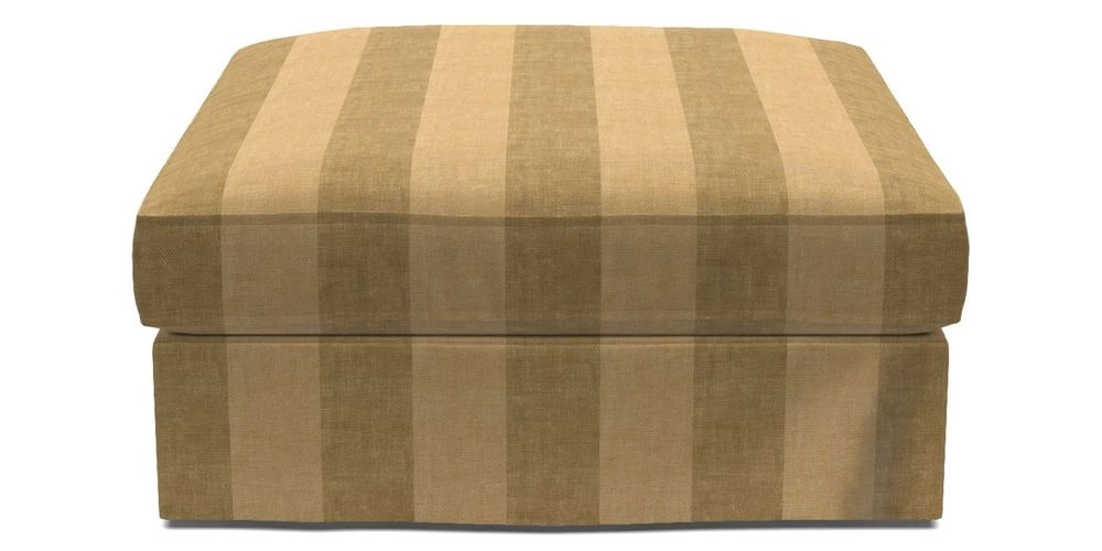 Bespoke Loose Cover Footstools