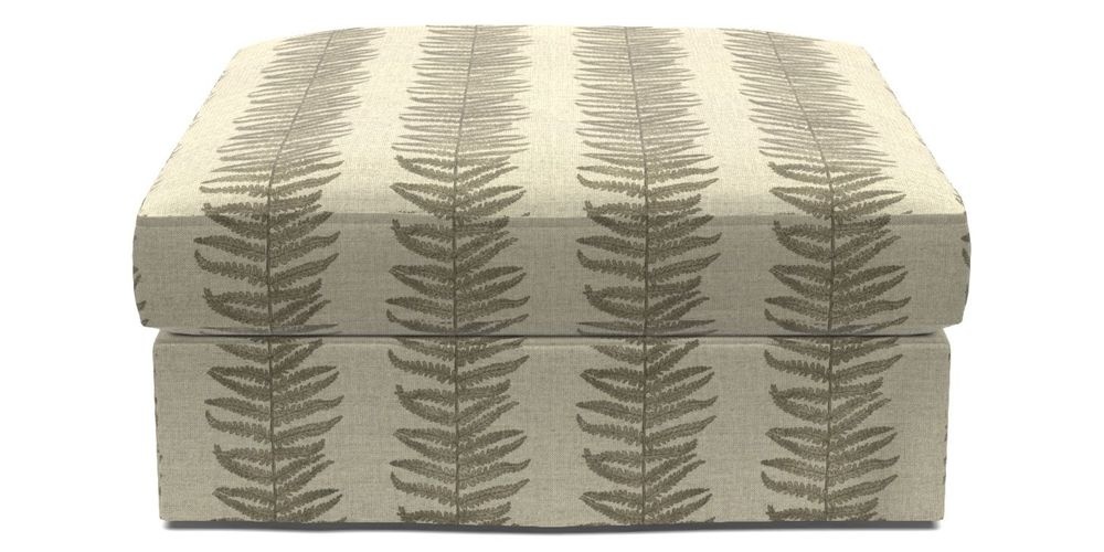 Loose Cover Footstool