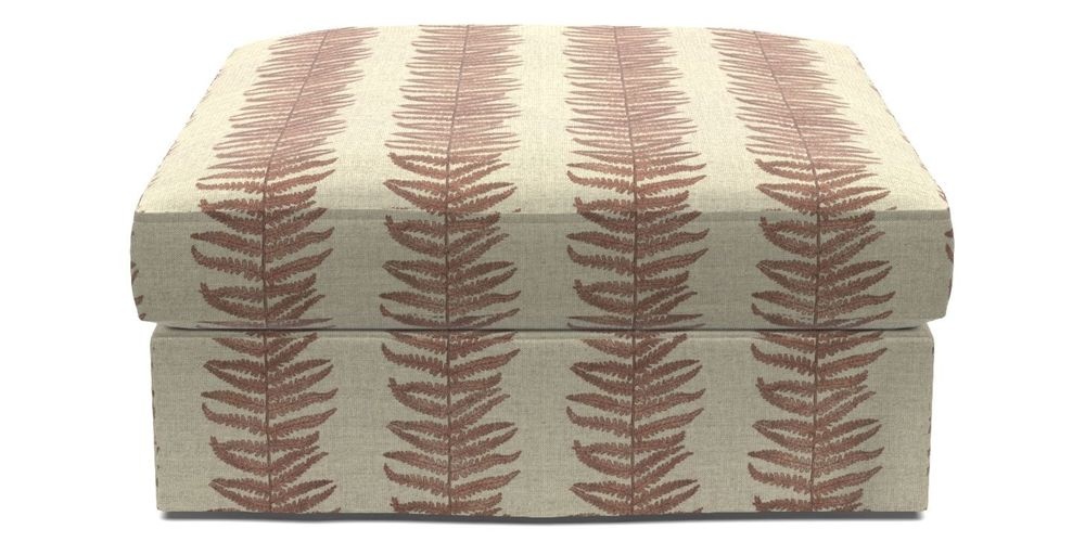 Loose Cover Footstool