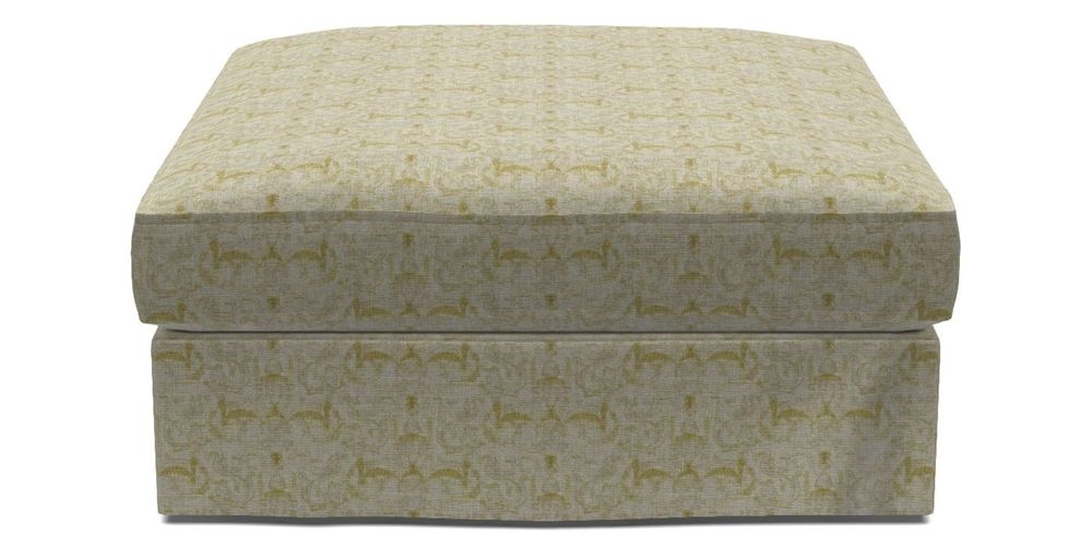 Loose Cover Footstool