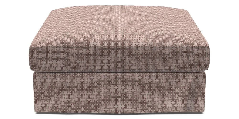 Bespoke Loose Cover Footstools