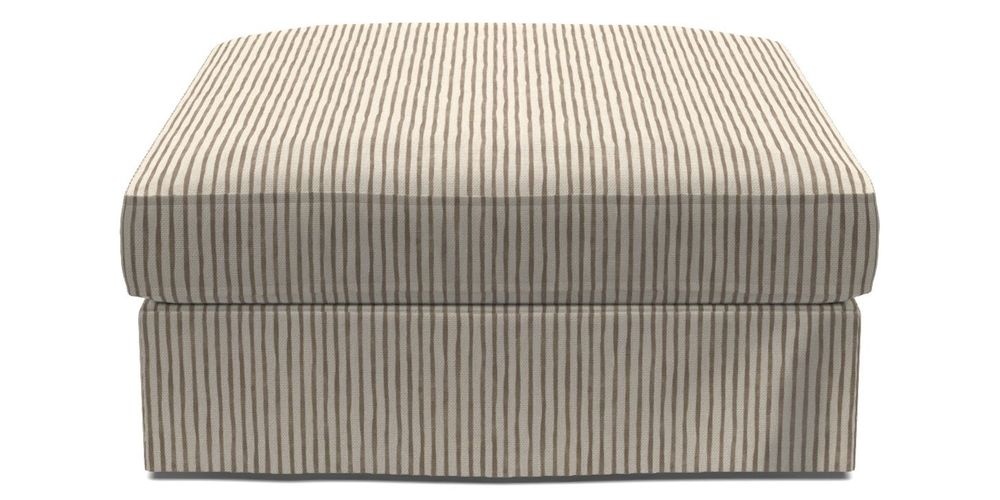 Loose Cover Footstool